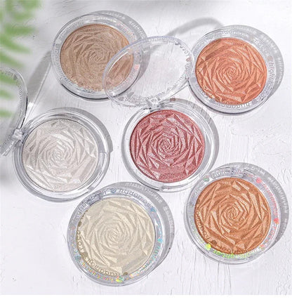 6-Color Diamond Highlighter Powder Palette