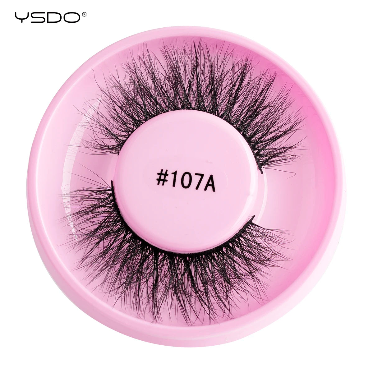 Wispy 3D Mink False Eyelashes – Natural Long, Fluffy & Reusable Strip Lashes (1 Pair)