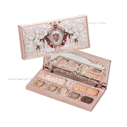 Strawberry Cupid Complexion Palette – Blush, Eyeshadow, Highlighter & Bronzer