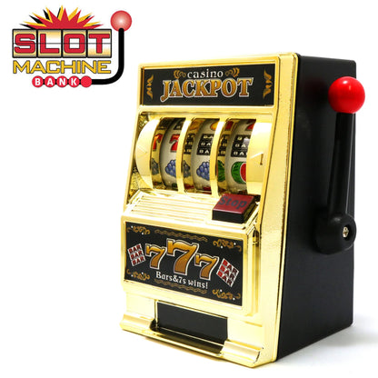 Tabletop Slot Machine Coin Bank