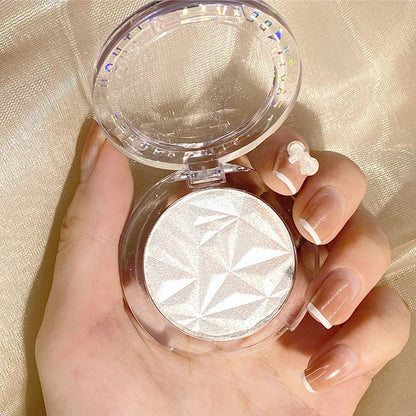 2-Color Diamond Highlighter Palette – Shimmer & Glow