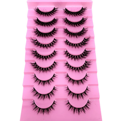 3D Mink-Effect False Eyelash Set – Soft, Fluffy &amp; Full of Volume