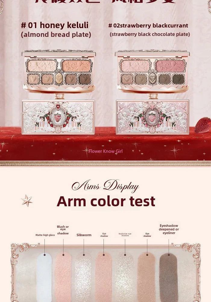 Strawberry Cupid Complexion Palette – Blush, Eyeshadow, Highlighter & Bronzer