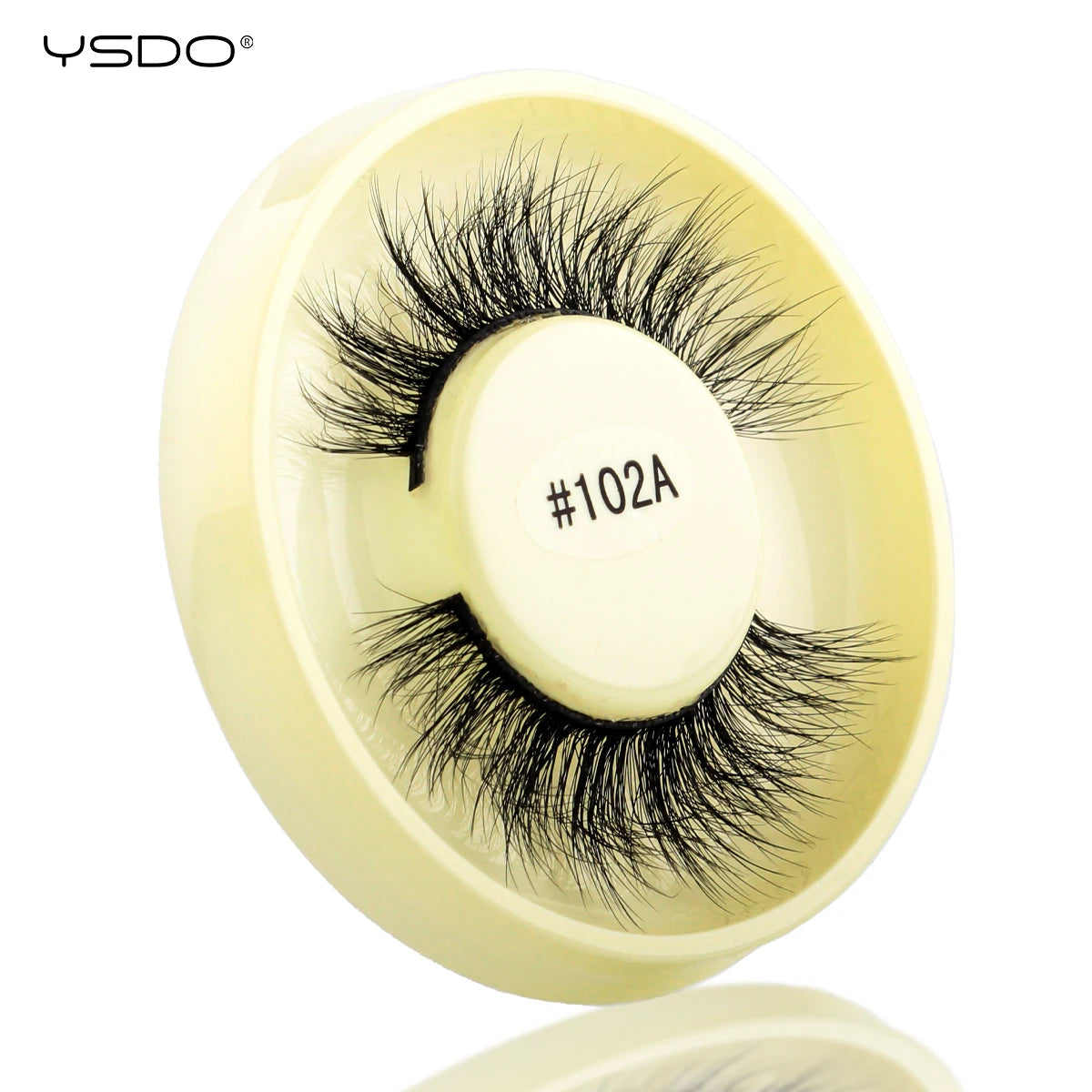 Wispy 3D Mink False Eyelashes – Natural Long, Fluffy & Reusable Strip Lashes (1 Pair)