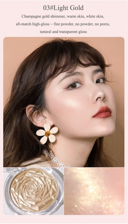 6-Color Diamond Highlighter Powder Palette