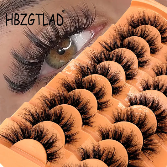 3D Mink-Effect False Eyelash Set – Soft, Fluffy &amp; Full of Volume
