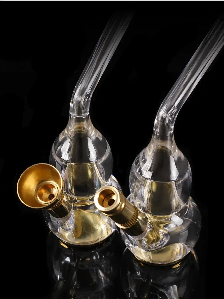 Mini Dual Acrylic Filter Bottle – Compact Multi-Use Water Bottle Accessory (106×90×38mm)