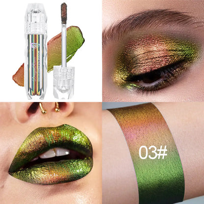 Chameleon Metal Lip Gloss – Long-Lasting Hydration with a Magical Metallic Twist