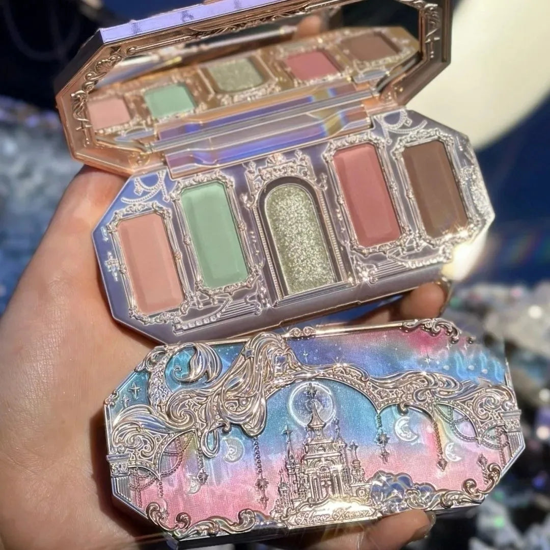 Flower Knows Swan Ballet Eyeshadow Palette