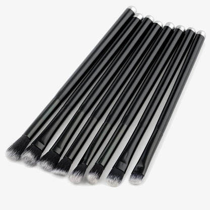 Professional Makeup Brush Set – Natural Fiber Brushes for Face & Eyes (6–10pcs)