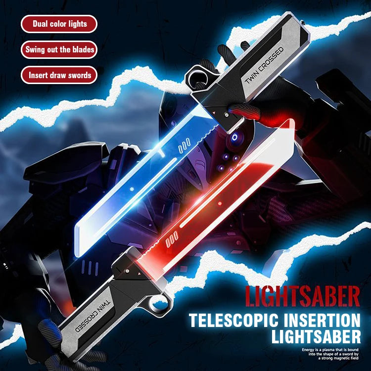 Double-Bladed Light Sword Toy