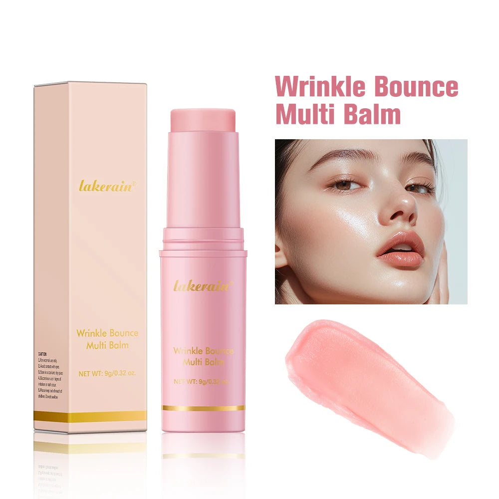 Collagen Multi Balm Stick – Moisturizing & Wrinkle-Bounce Korean Skincare Balm 🌸✨
