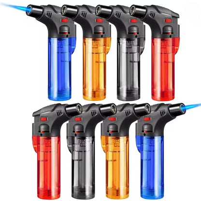 8-Pack Torch Lighters – Windproof Butane Gas Flame Gadgets for Kitchen & Outdoor Use (2025 New)