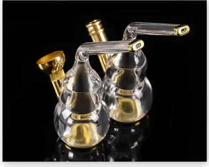 Mini Dual Acrylic Filter Bottle – Compact Multi-Use Water Bottle Accessory (106×90×38mm)