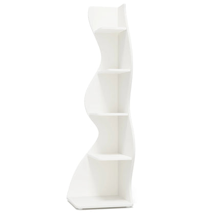 5-Tier Corner Bookshelf