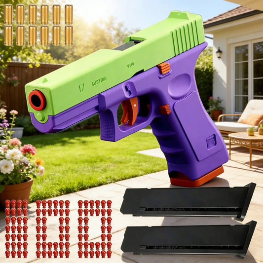 Shell Ejecting Soft Bullet Blaster