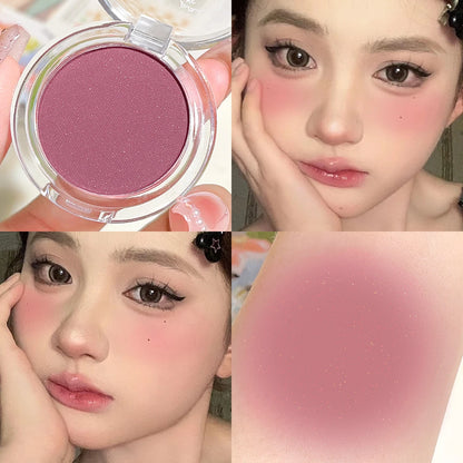 Monochrome Matte Blush – Natural Finish &amp; Soft Glow