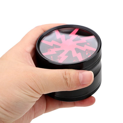 63mm Premium Zinc Alloy Grinder – 4-Layer Multifunctional Herb & Spice Crusher