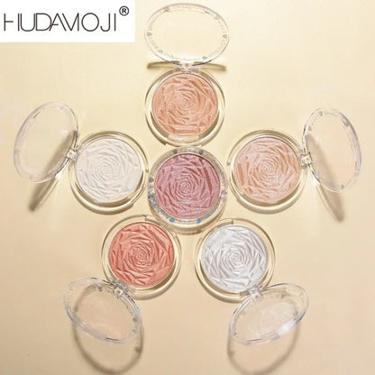 6-Color Diamond Highlighter Powder Palette