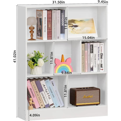 7-Cube Modern Bookcase