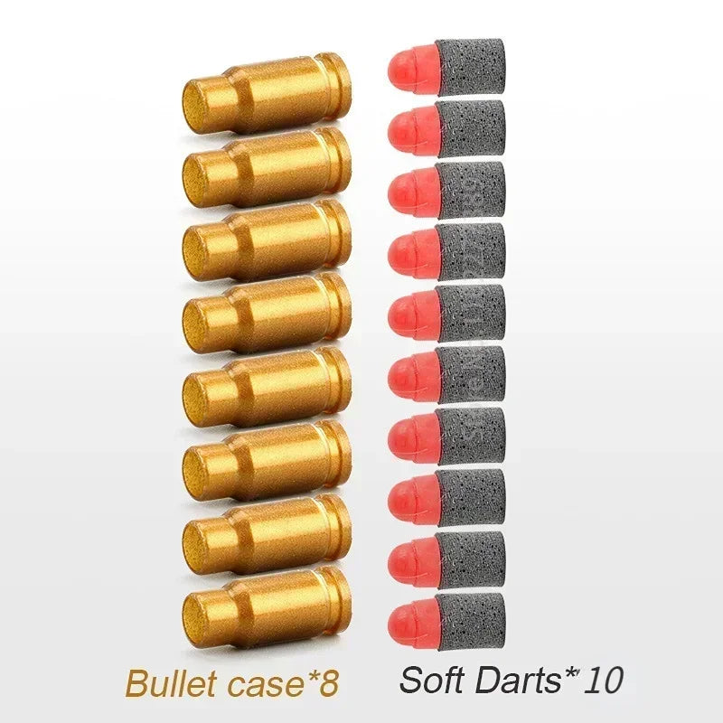 Shell Ejecting Soft Bullet Pistol