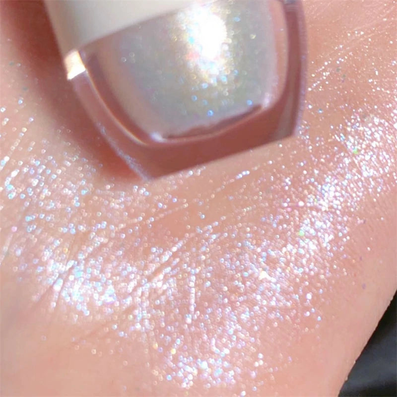 Bear Bowling Ball Liquid Eyeshadow – Super Sparkle Pearl Glitter Eye Makeup