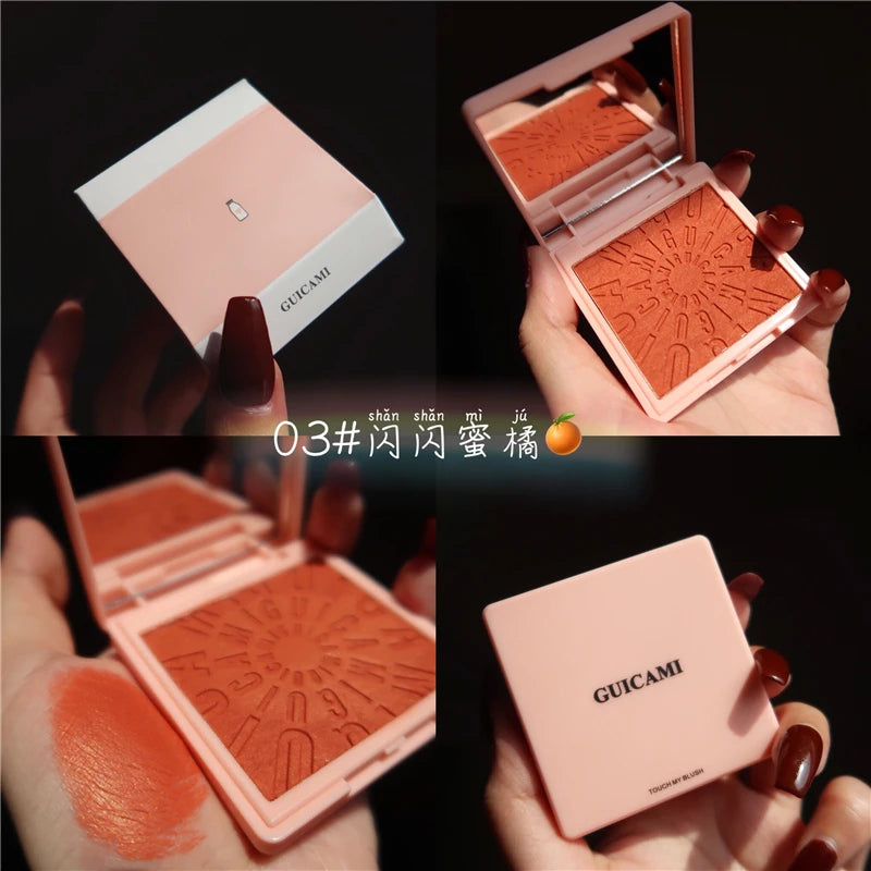 Makeup Blush & Highlighter Palette – Shimmer, Contour & Glow Powder