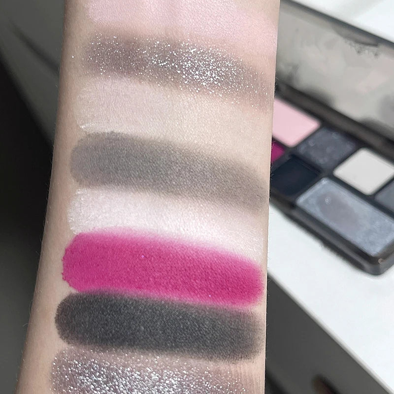 Autumn & Winter Orange Eyeshadow Palette – Matte & Pearlescent Shades for Warm Looks