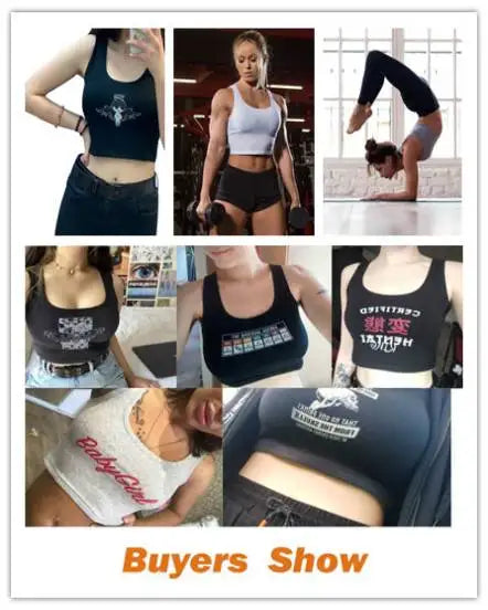 Hotwife Graphic Crop Tank Top