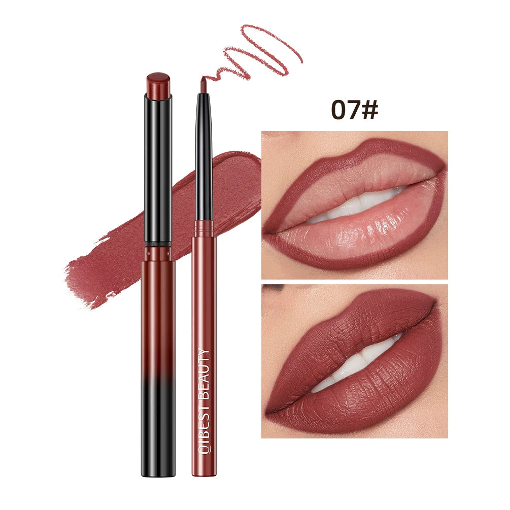 2PCS Matte Lipstick & Lip Liner Set