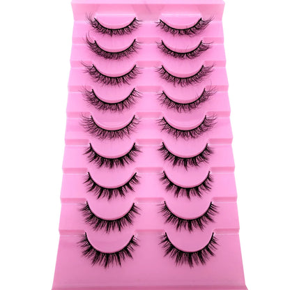 3D Mink-Effect False Eyelash Set – Soft, Fluffy &amp; Full of Volume