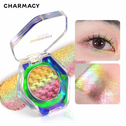 Rainbow Duochrome Multichrome Eyeshadow Set (5 Colors)