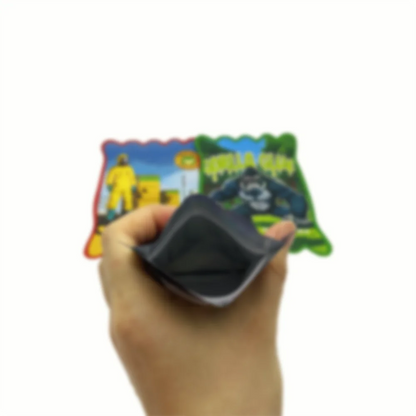 30/50Pcs Resealable Foil ZipLock Storage Bags – Matte Aluminum Smell-Proof, Waterproof with Window