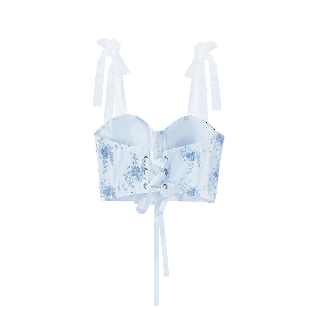 Women’s Underbust Bustier Camis – Sexy Crop Top Lingerie Streetwear