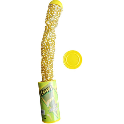 Jumping Snake Potato Chip Can Prank Toy