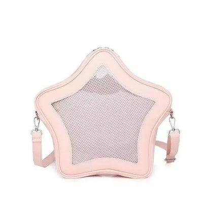 Kawaii Ita Bag – Star Shaped Mini Crossbody & Shoulder Bag for Women