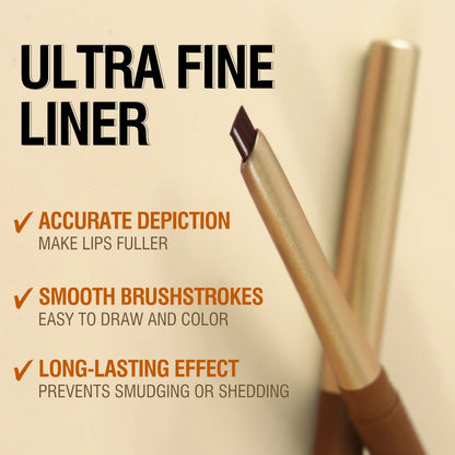 6-Color Matte Lip Liner Pencil Set