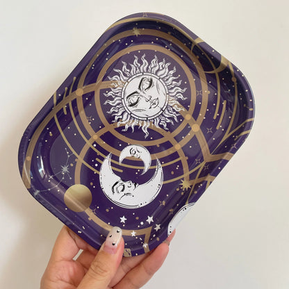 7×5.5 Inch Portable Rolling Tray