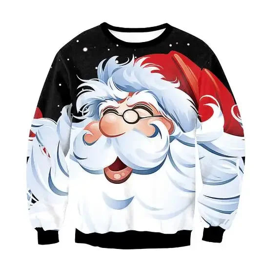 3D Funny Christmas Sweater – Green Holiday Jumper for Party & Festive Wear