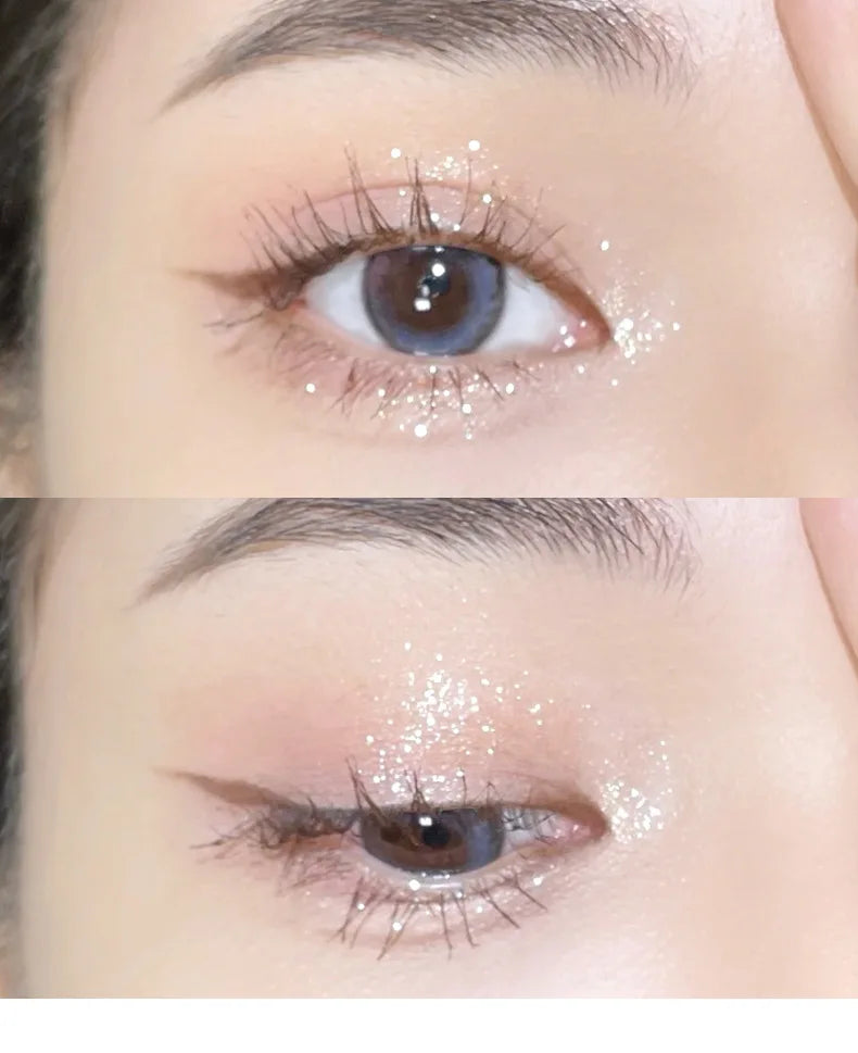 Diamond Glitter Monochrome Eyeshadow – Waterproof Long-Lasting Sparkle
