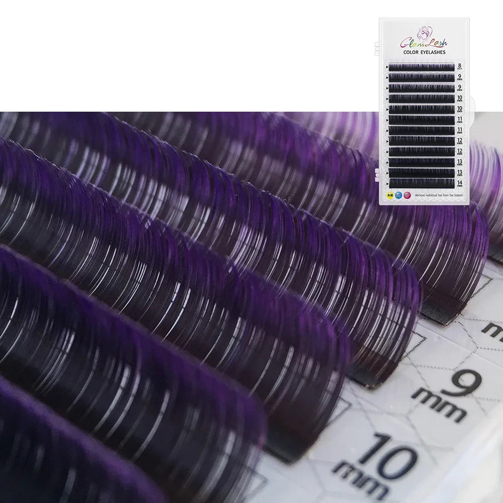 GLAMLASH Colored Individual Lash Extensions