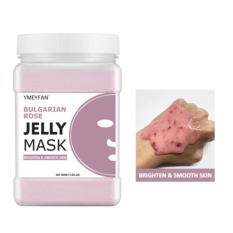 Professional Jelly Face Mask Powder – Hyaluronic Acid Hydrating & Whitening Peel Mask 💆‍♀️✨