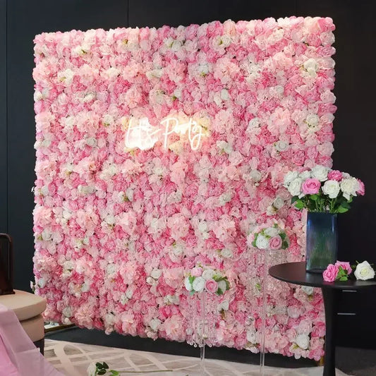 3D Rose Wall Panels Set