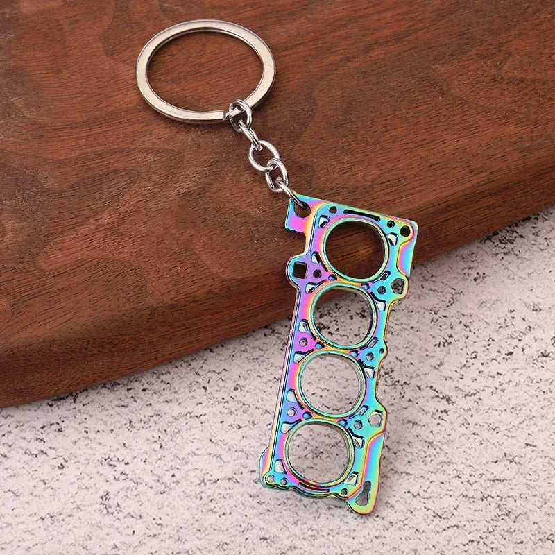 Gear Head Keychain
