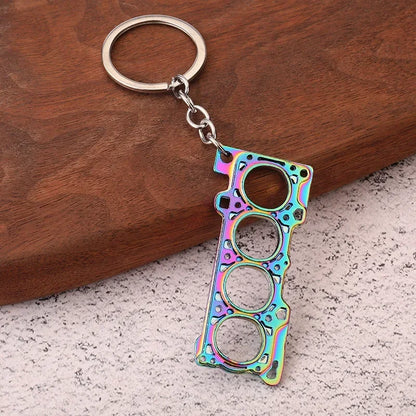 Gear Head Keychain