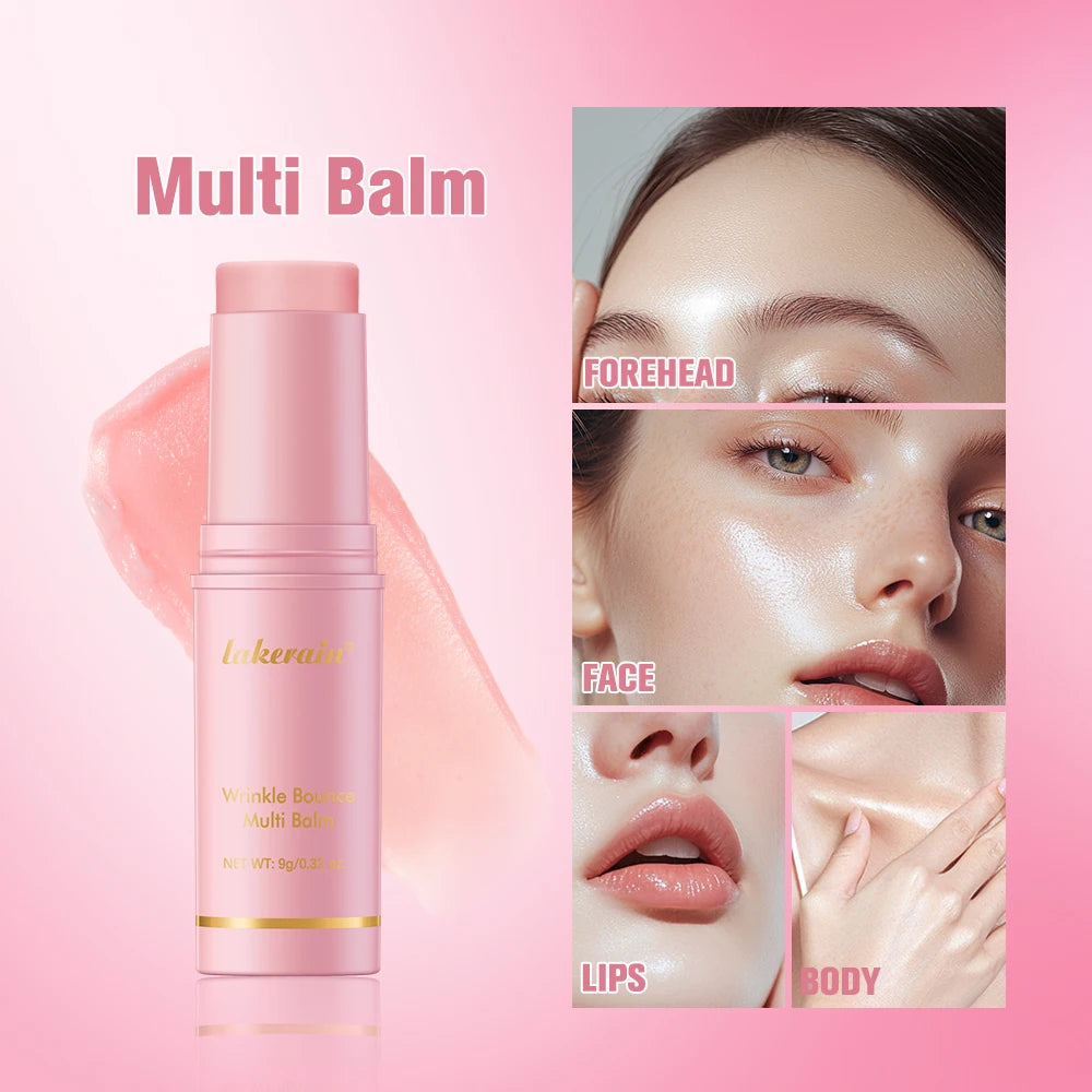Collagen Multi Balm Stick – Moisturizing & Wrinkle-Bounce Korean Skincare Balm 🌸✨