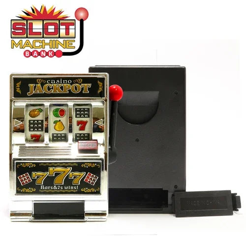 Tabletop Slot Machine Coin Bank