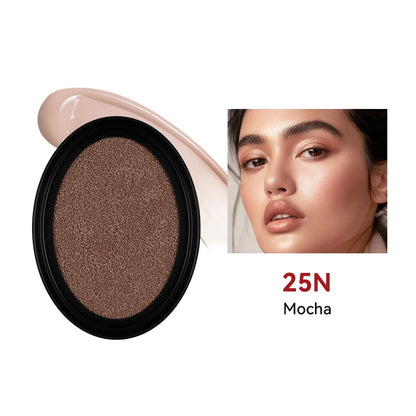 Cushion Refill Foundation – Waterproof, Semi-Matte & Long-Lasting (72H Wear)