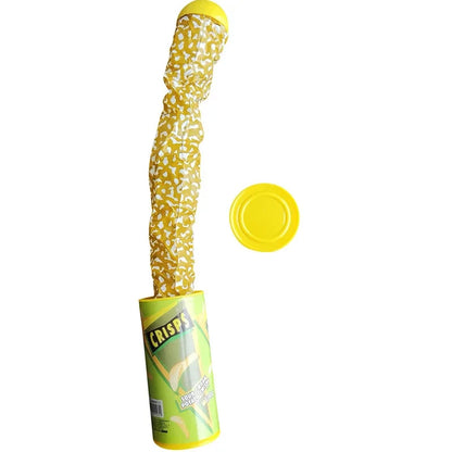Jumping Snake Potato Chip Can Prank Toy