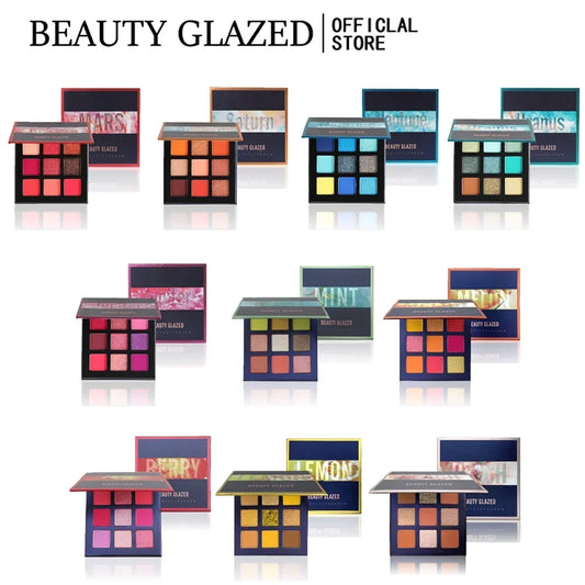 Beauty Glazed 9-Color Eyeshadow Palette